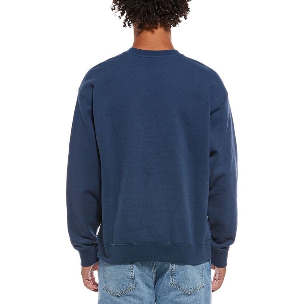 Obey Mens  Crewneck Sweatshirt, Blue - Picture 2 of 3